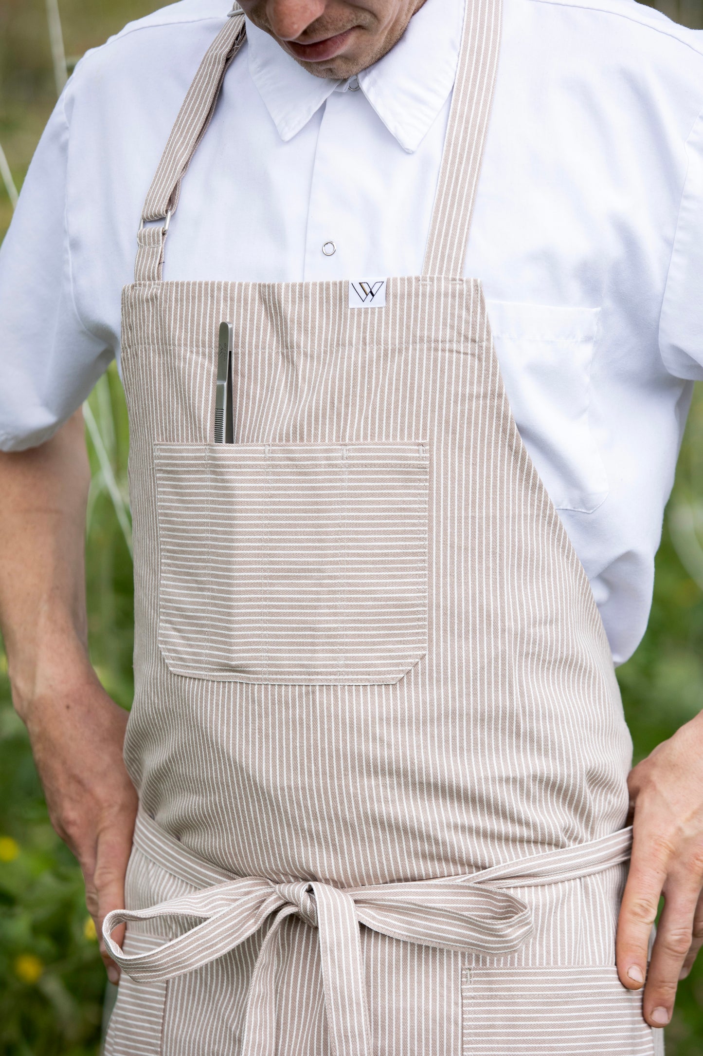 VANCOUVER 94 PINSTRIPE APRON