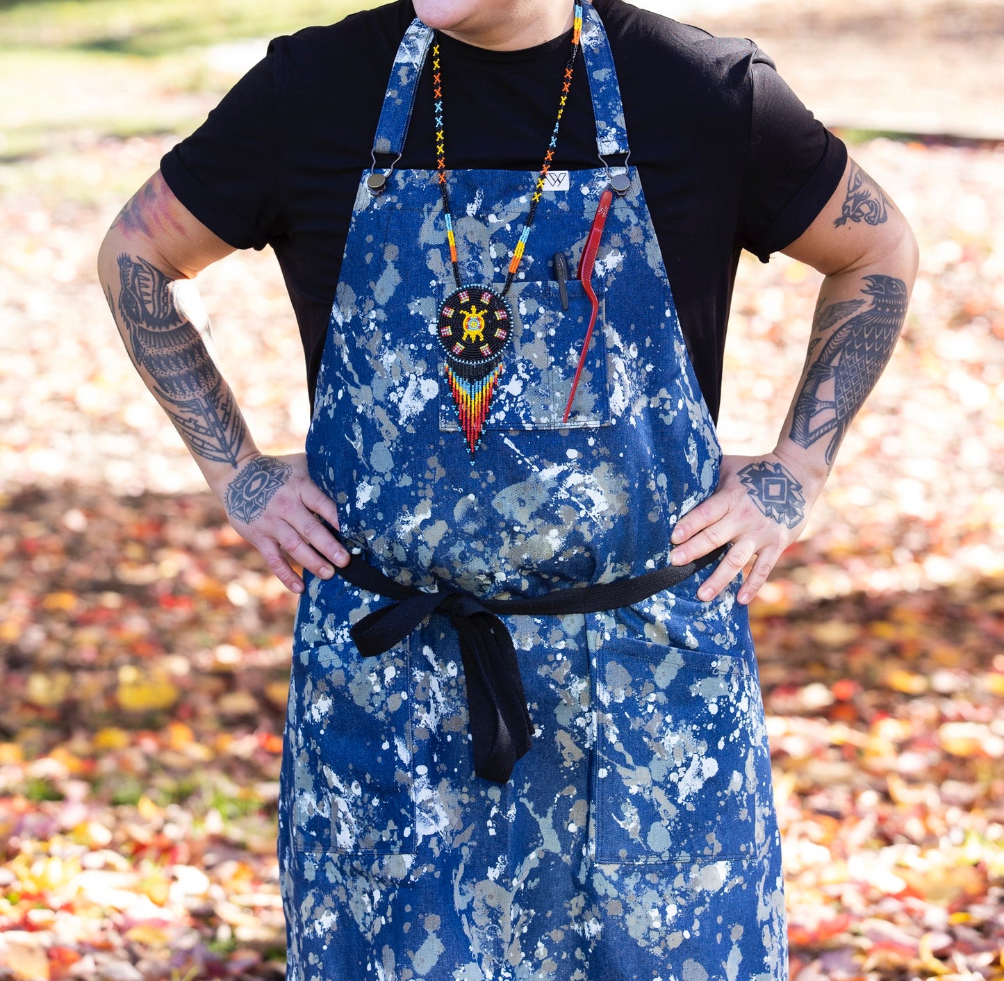 VANCOUVER HYBRIDS 101 ( DENIM APRON)