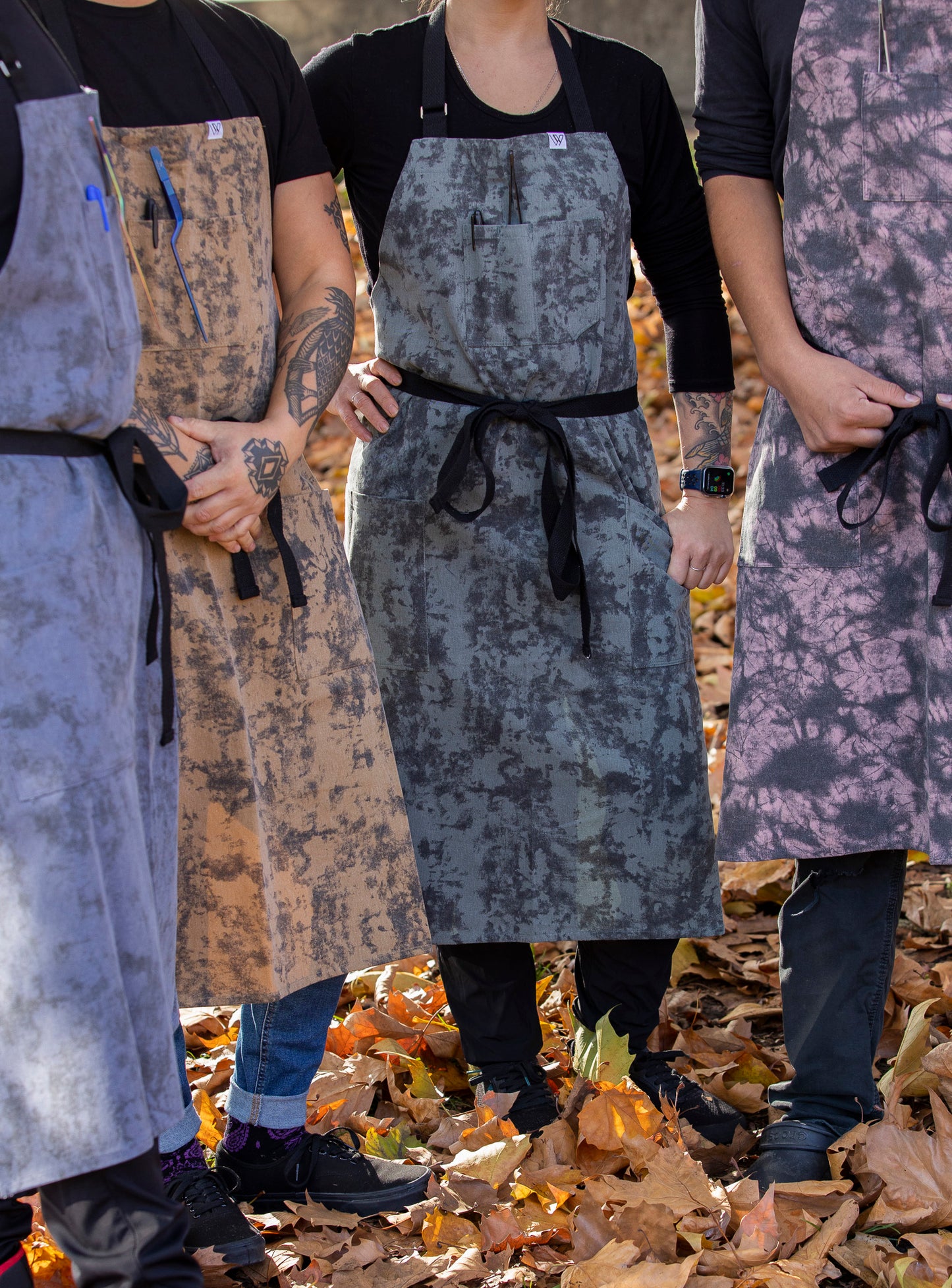 VANCOUVER HYBRIDS 101 (TIE DYE APRON)