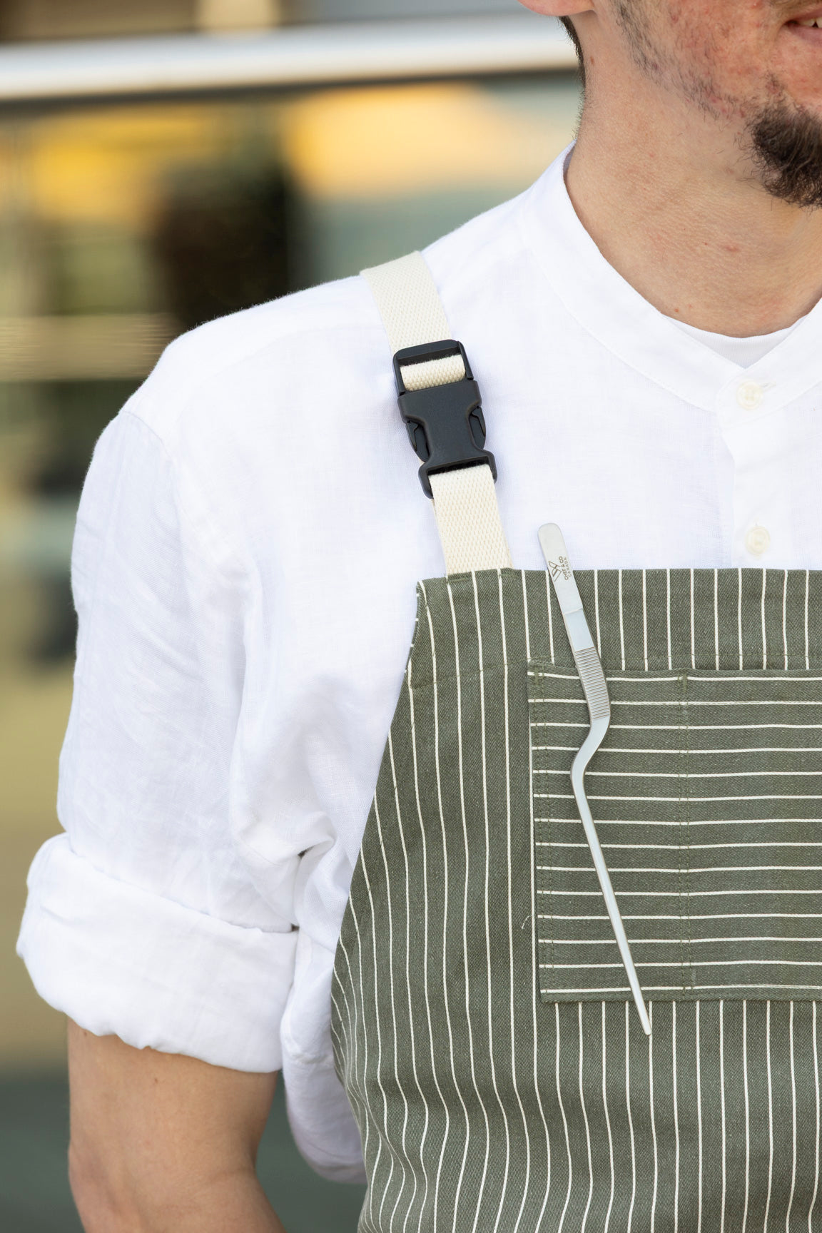 Chef Plating Tweezers Silver