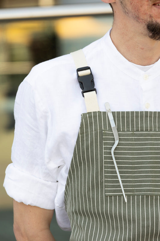 Chef Plating Tweezers Silver