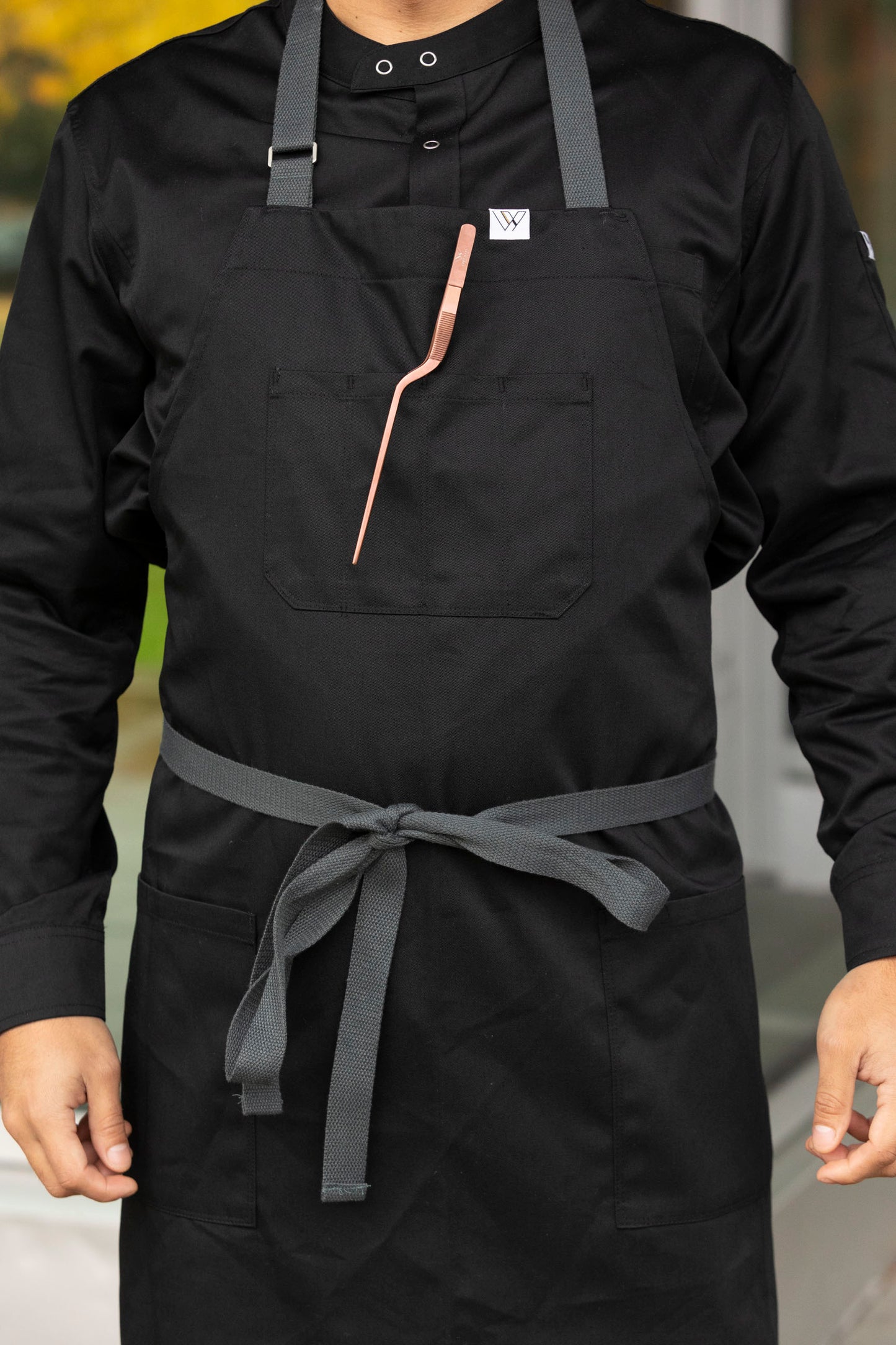 VANCOUVER 94 BLACK APRON
