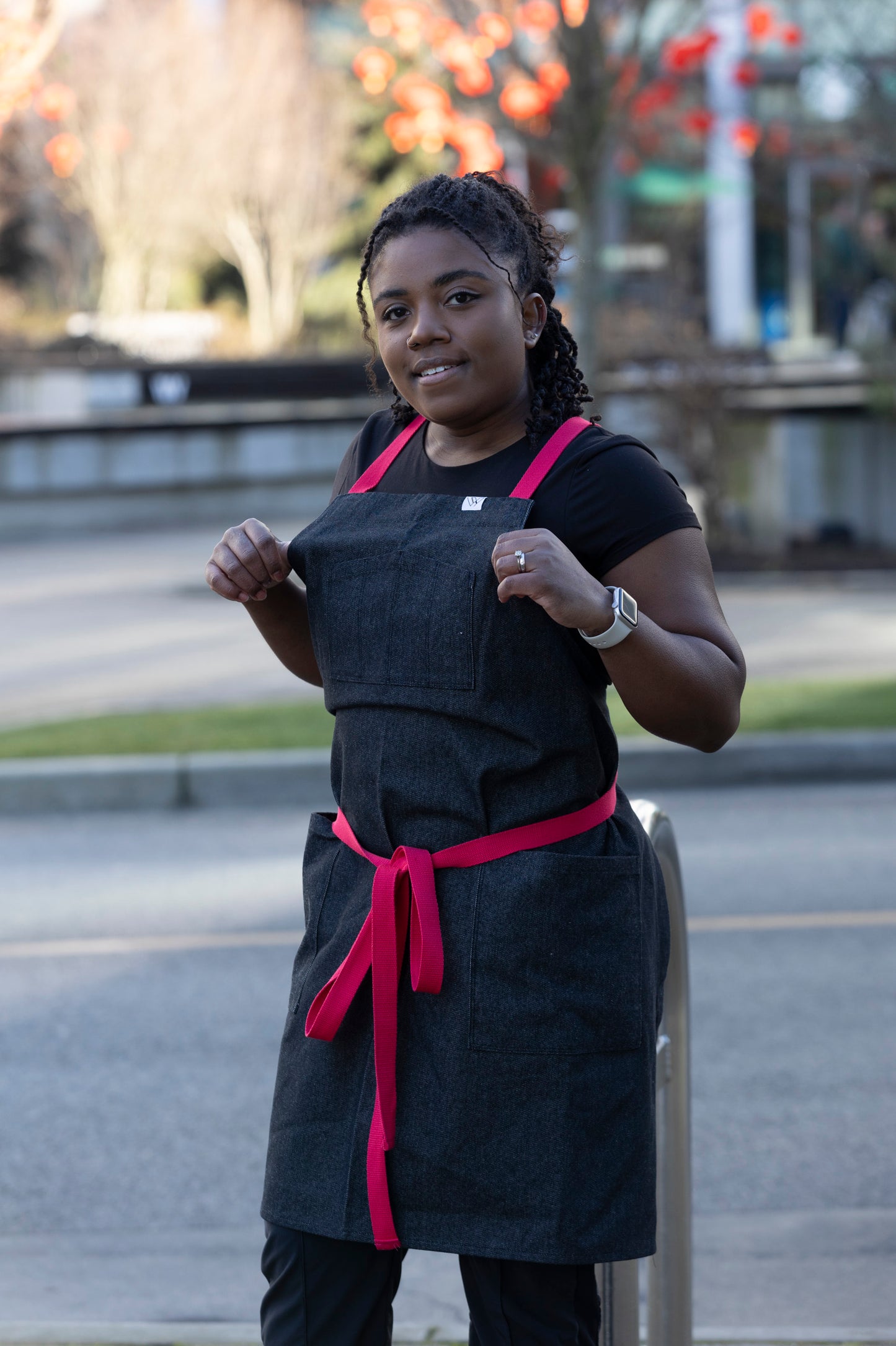 VANCOUVER 150 CROSSBACK DENIM APRON