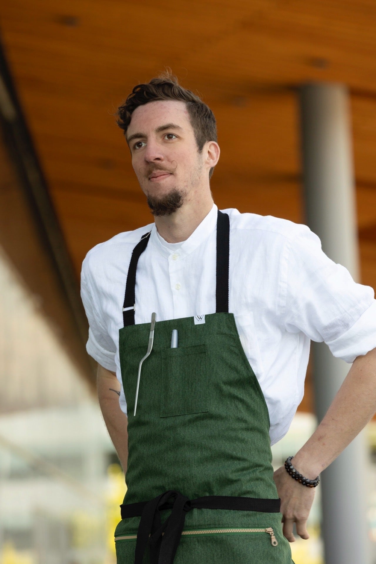 VANCOUVER 207 ZIPPER APRON
