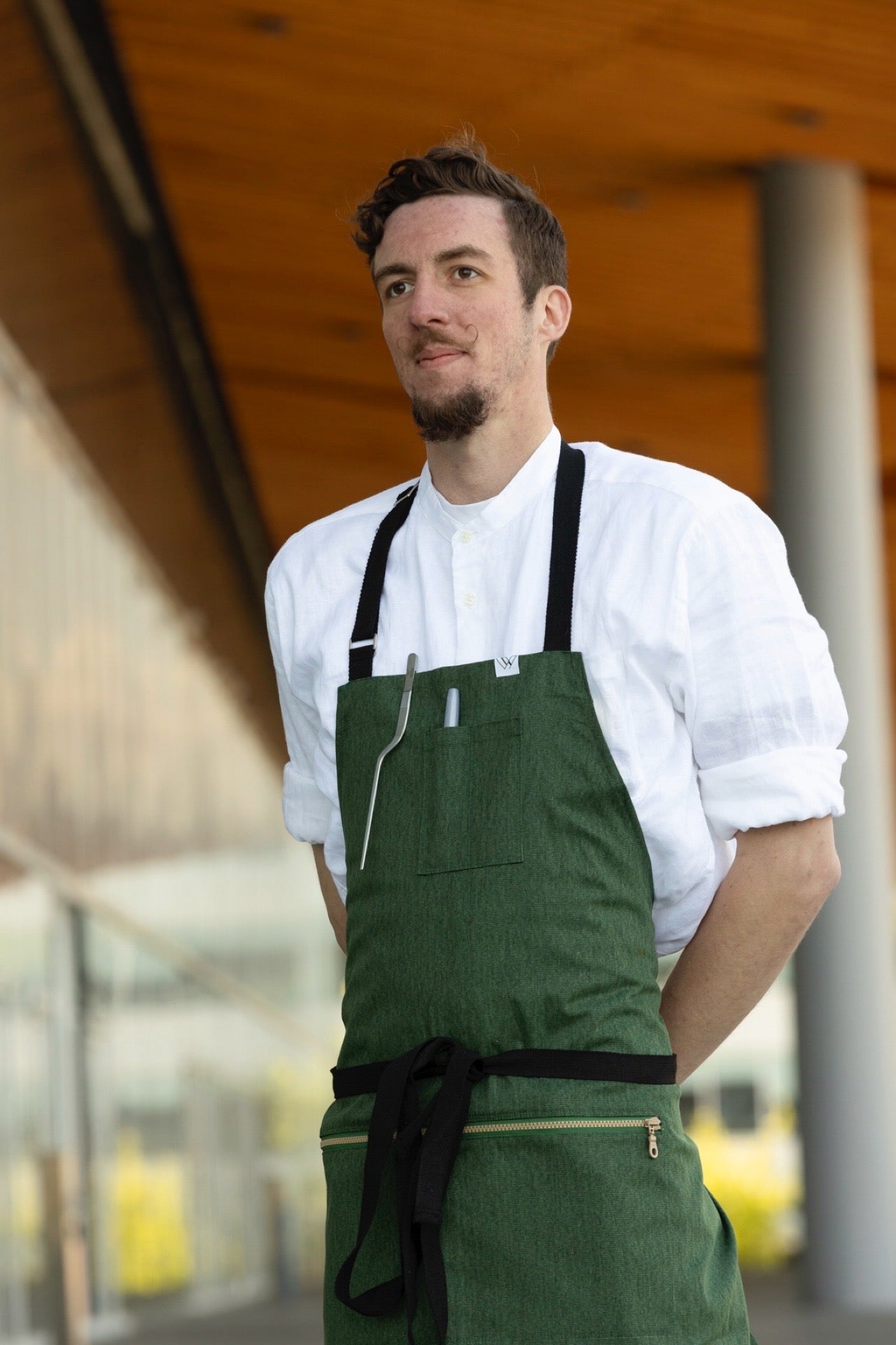 VANCOUVER 207 ZIPPER APRON