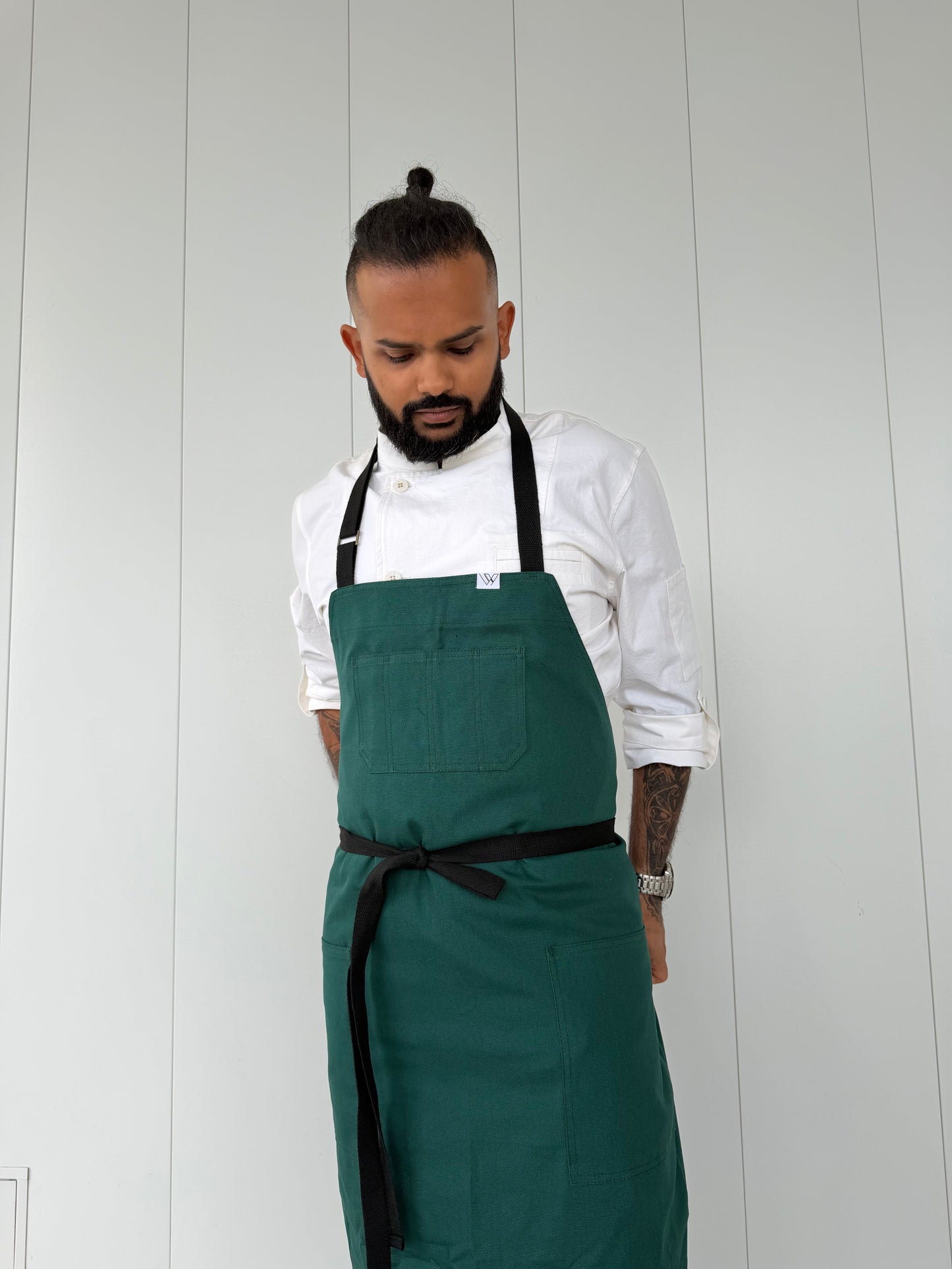 Vancouver 94 cotton canvas aprons (green)