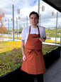 Cotton polyester caramel apron