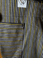 Vancouver 162 Apron (yellow, navy, white stripe)
