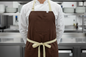 Vancouver 110 Apron (brown cotton twill)