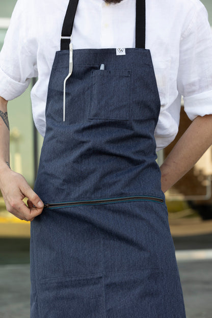 VANCOUVER 207 ZIPPER APRON