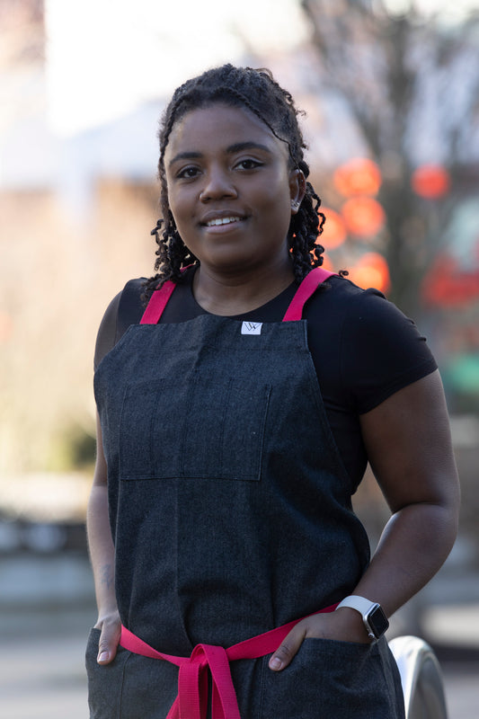 VANCOUVER 150 CROSSBACK DENIM APRON