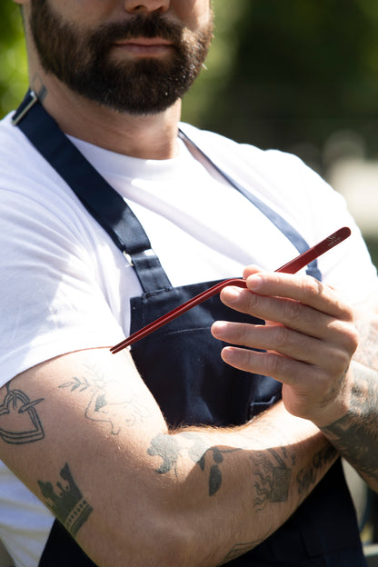 Chef Plating Tweezer Red