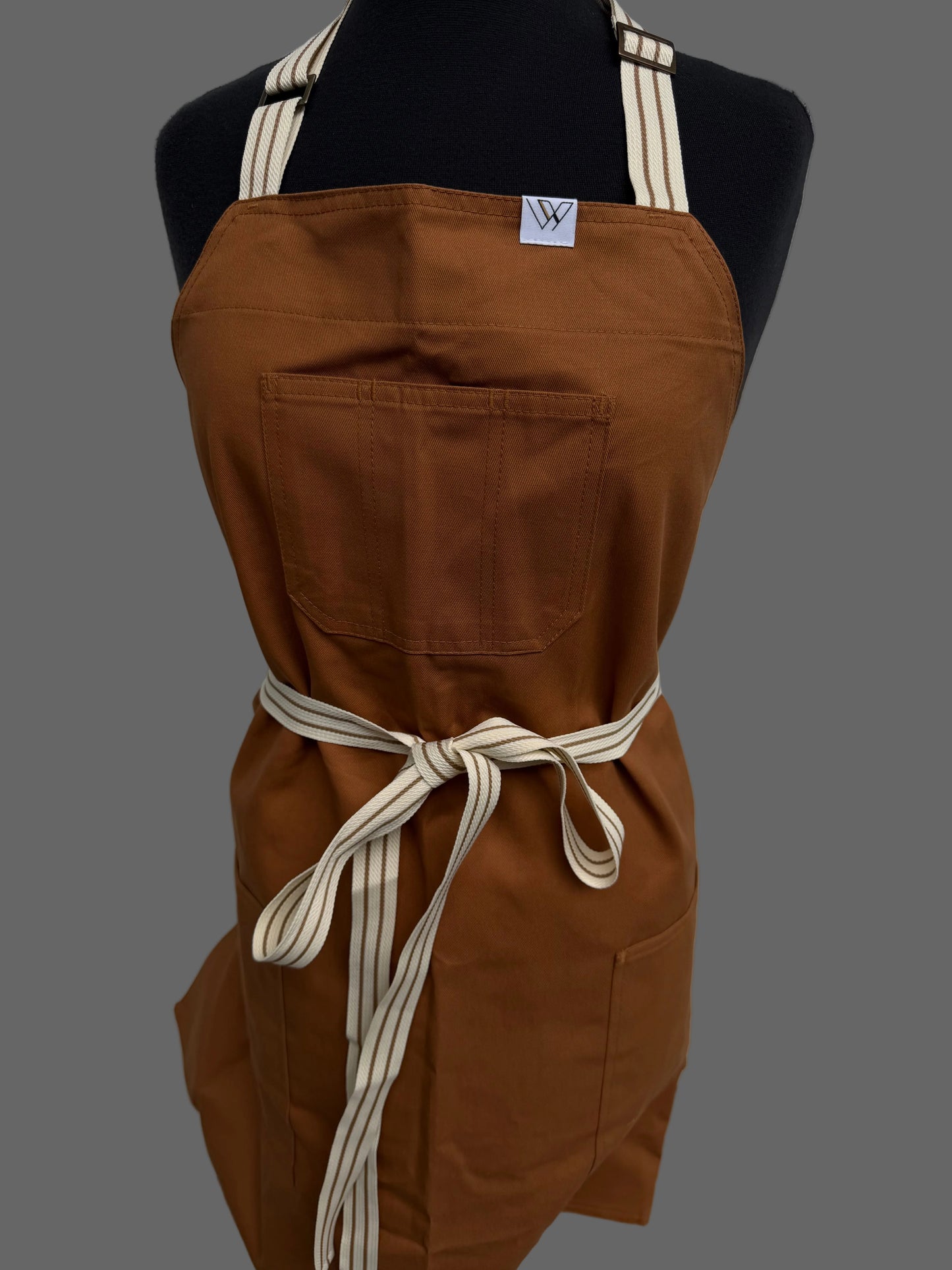 Vancouver 110 Apron (tan stripe strap)