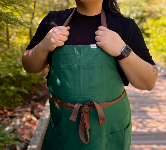 Green apron