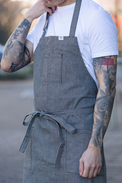 VANCOUVER 162 PINSTRIPE APRON