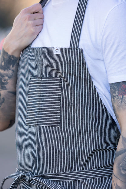 VANCOUVER 162 PINSTRIPE APRON