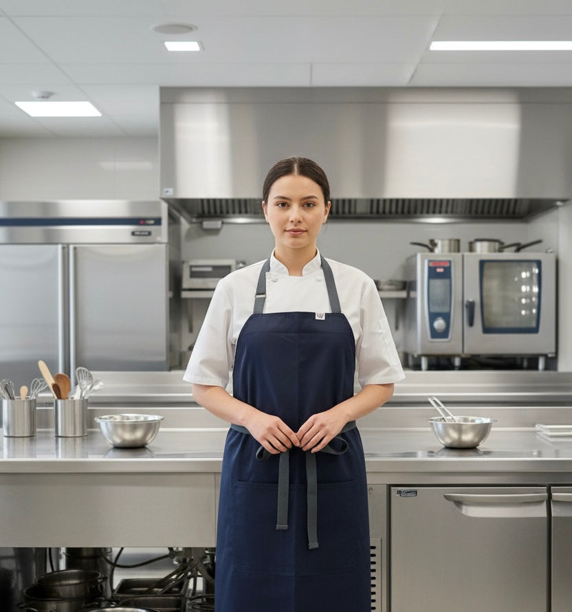 Server apron and kitchen apron (2 functions)