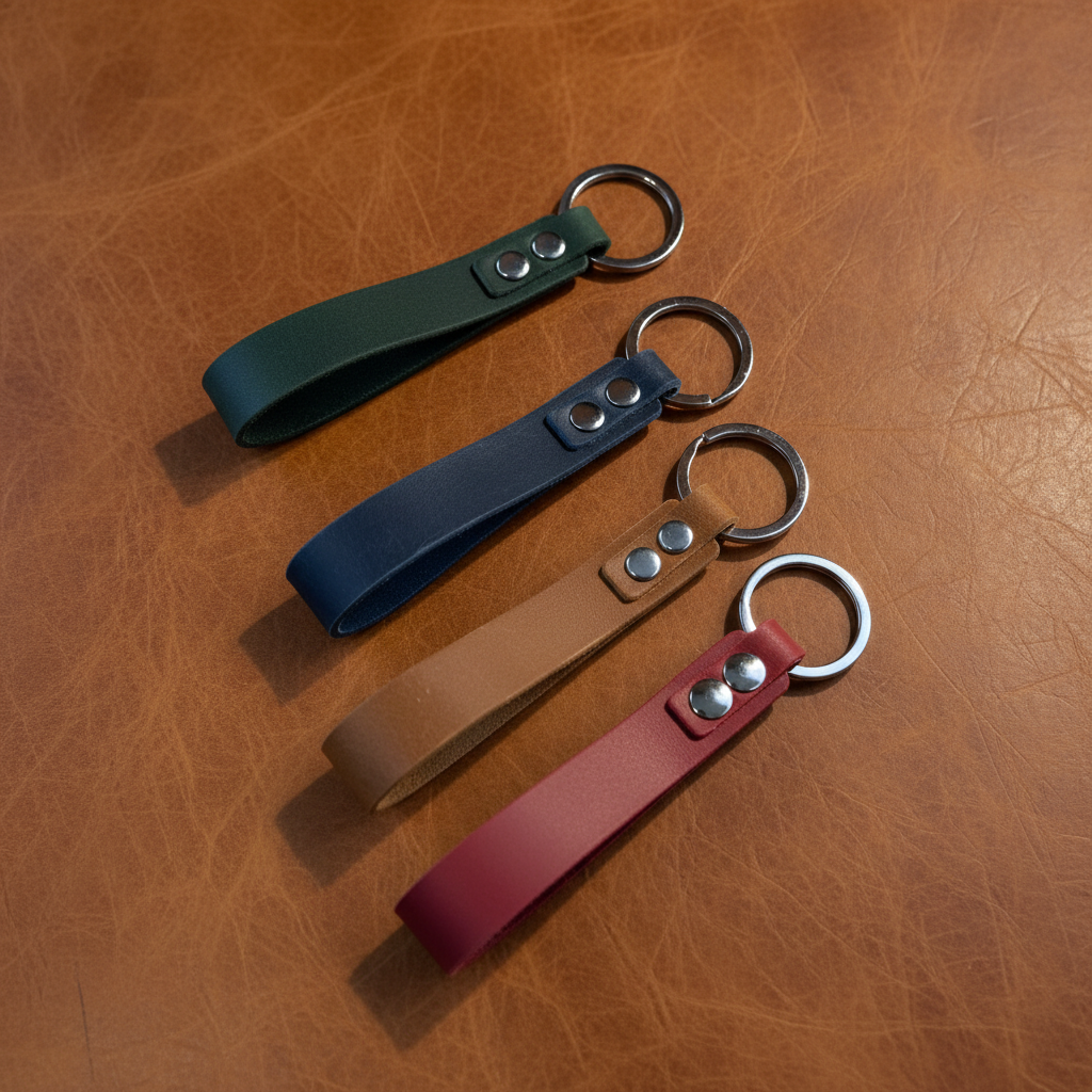 Leather Keychain