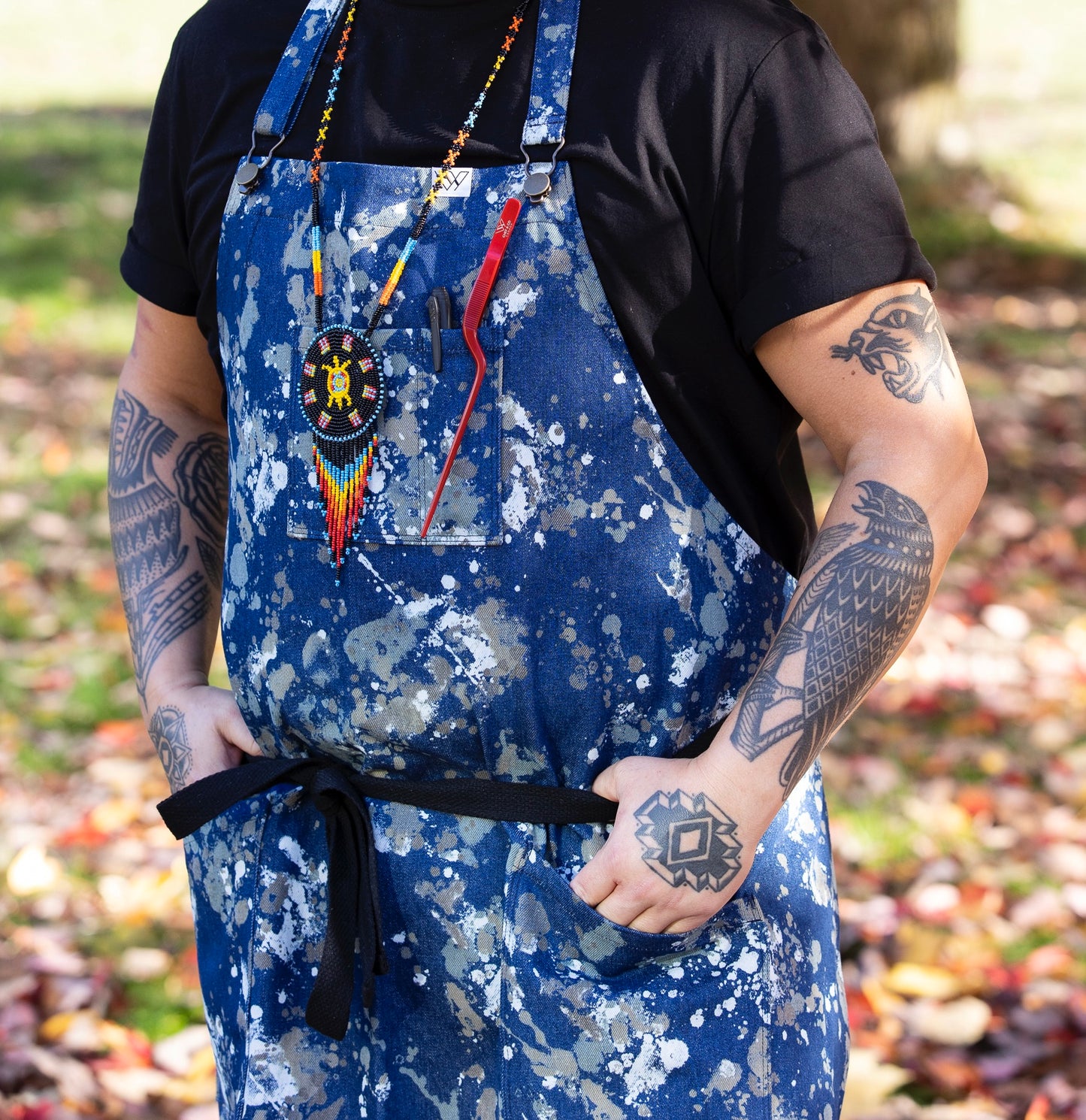 VANCOUVER HYBRIDS 101 ( DENIM APRON)