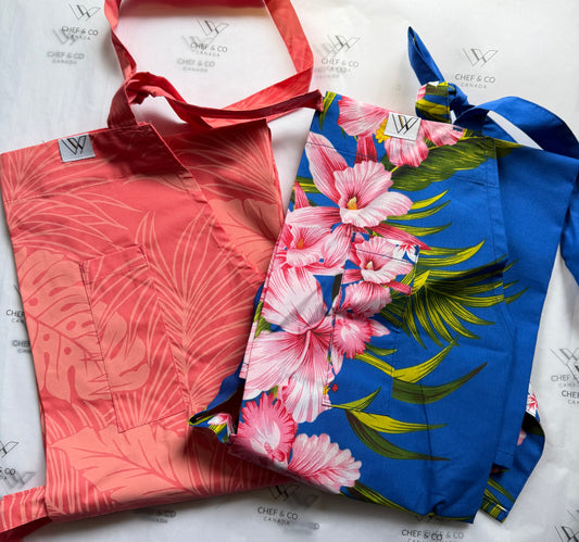 ALOHA collection apron bundle set
