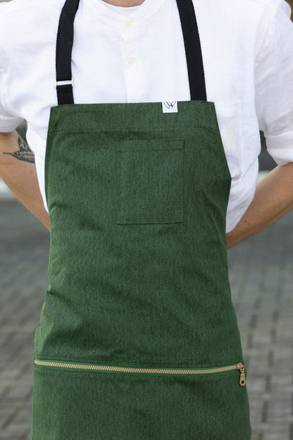 VANCOUVER 207 ZIPPER APRON