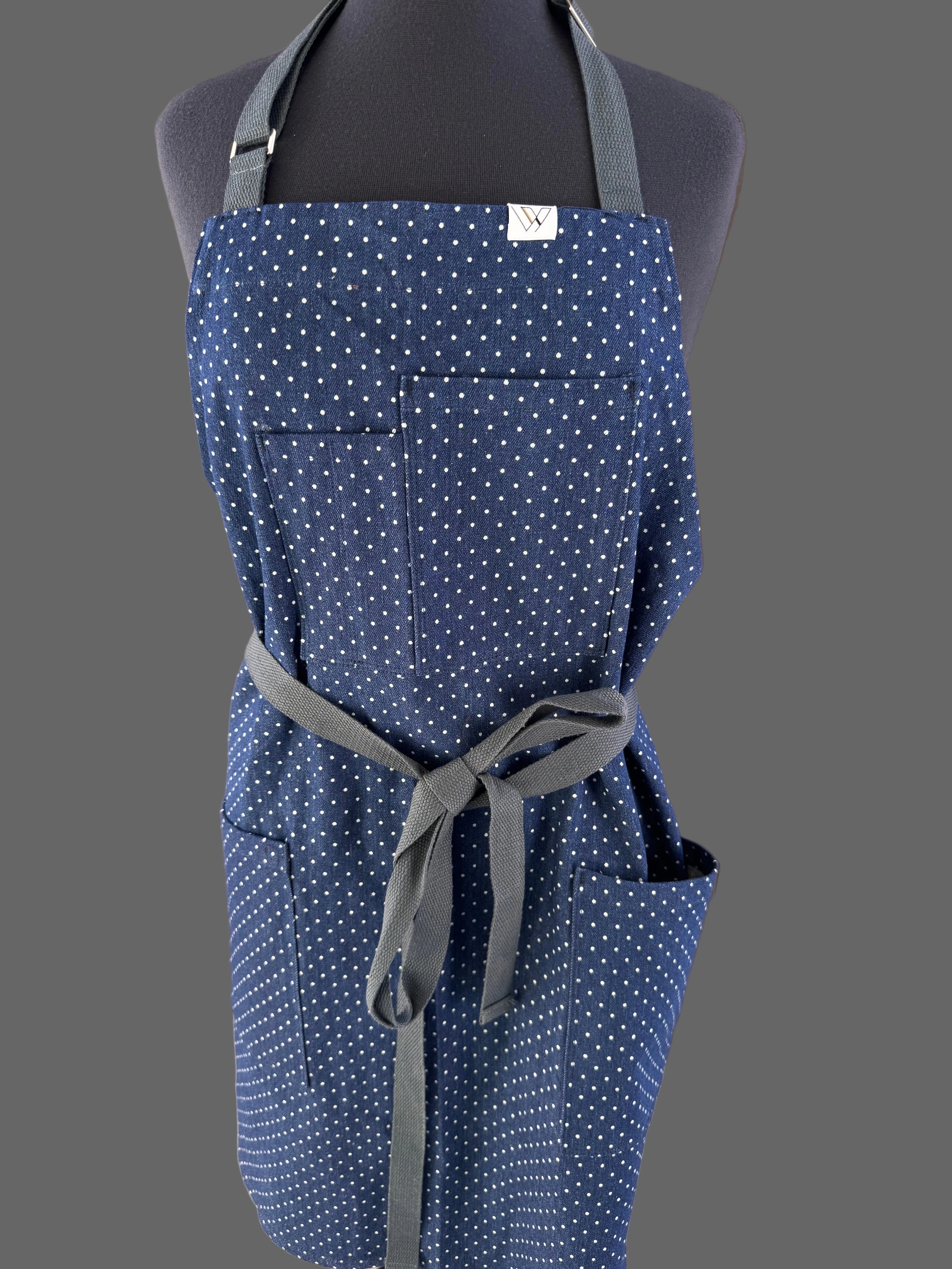 Vancouver 83 DENIM apron – Chef and Co Canada Design Studio Inc