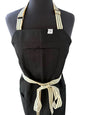 Vancouver 110 Apron TALL (black cotton polyester)