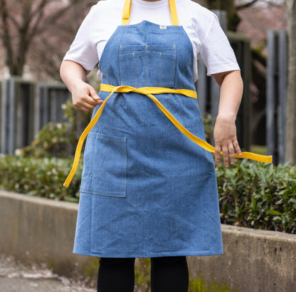 VANCOUVER 135 APRON (DENIM)