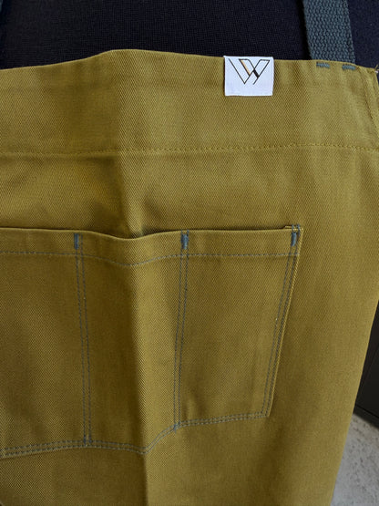 Vancouver 01 chef apron (calmansi cotton twill)
