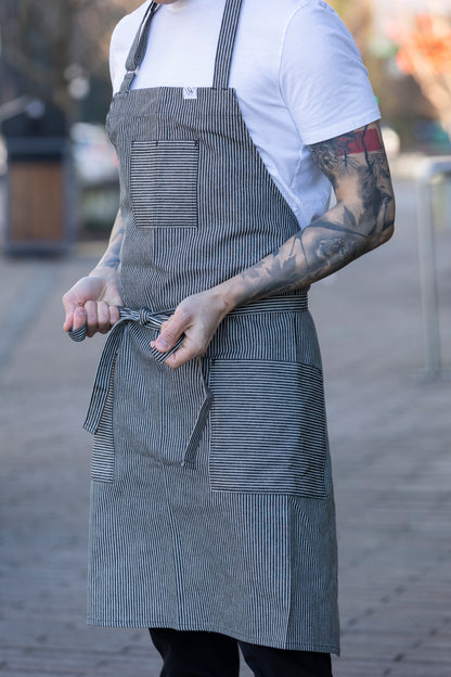 VANCOUVER 162 PINSTRIPE APRON