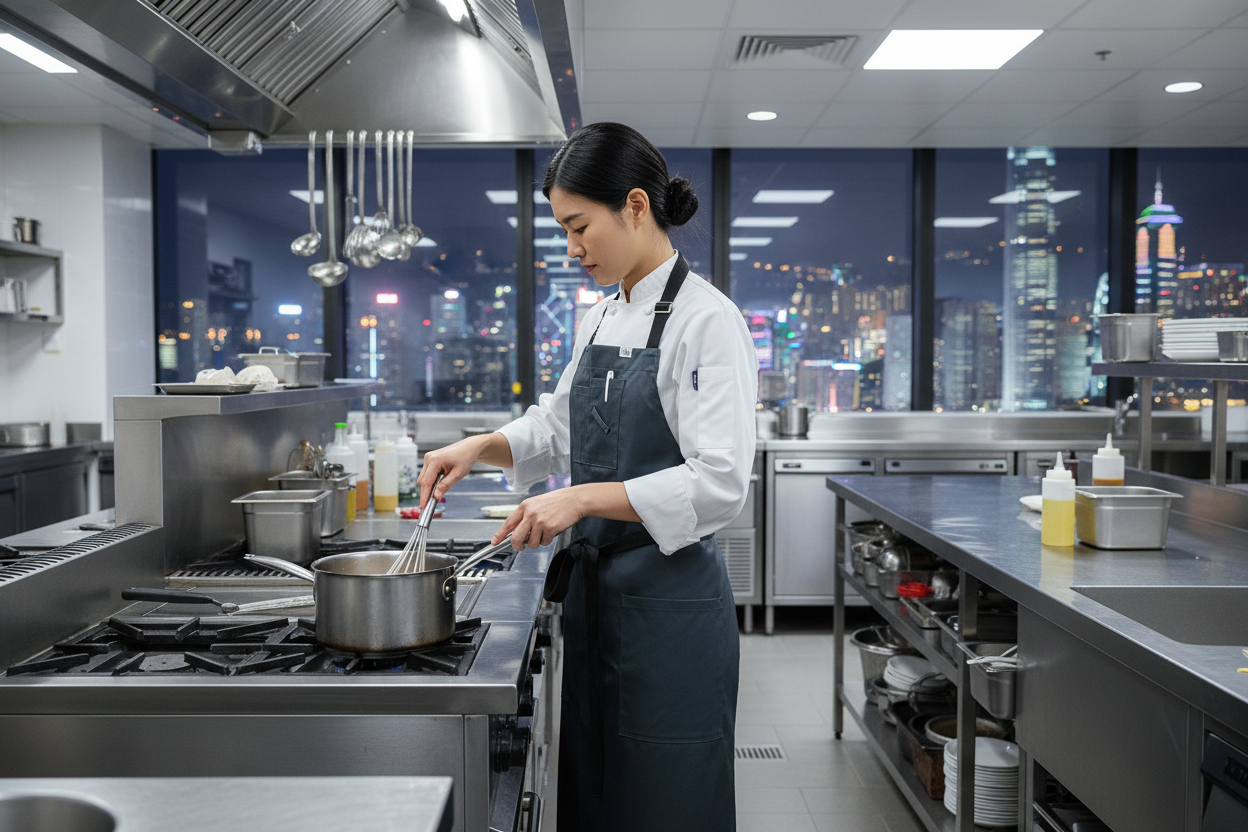 VANCOUVER 02 APRON TALL