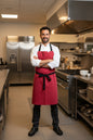 Vancouver 218 Apron (biowashed red)