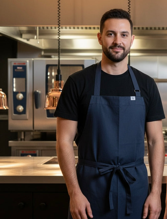 Vancouver 31 chef apron (gray)
