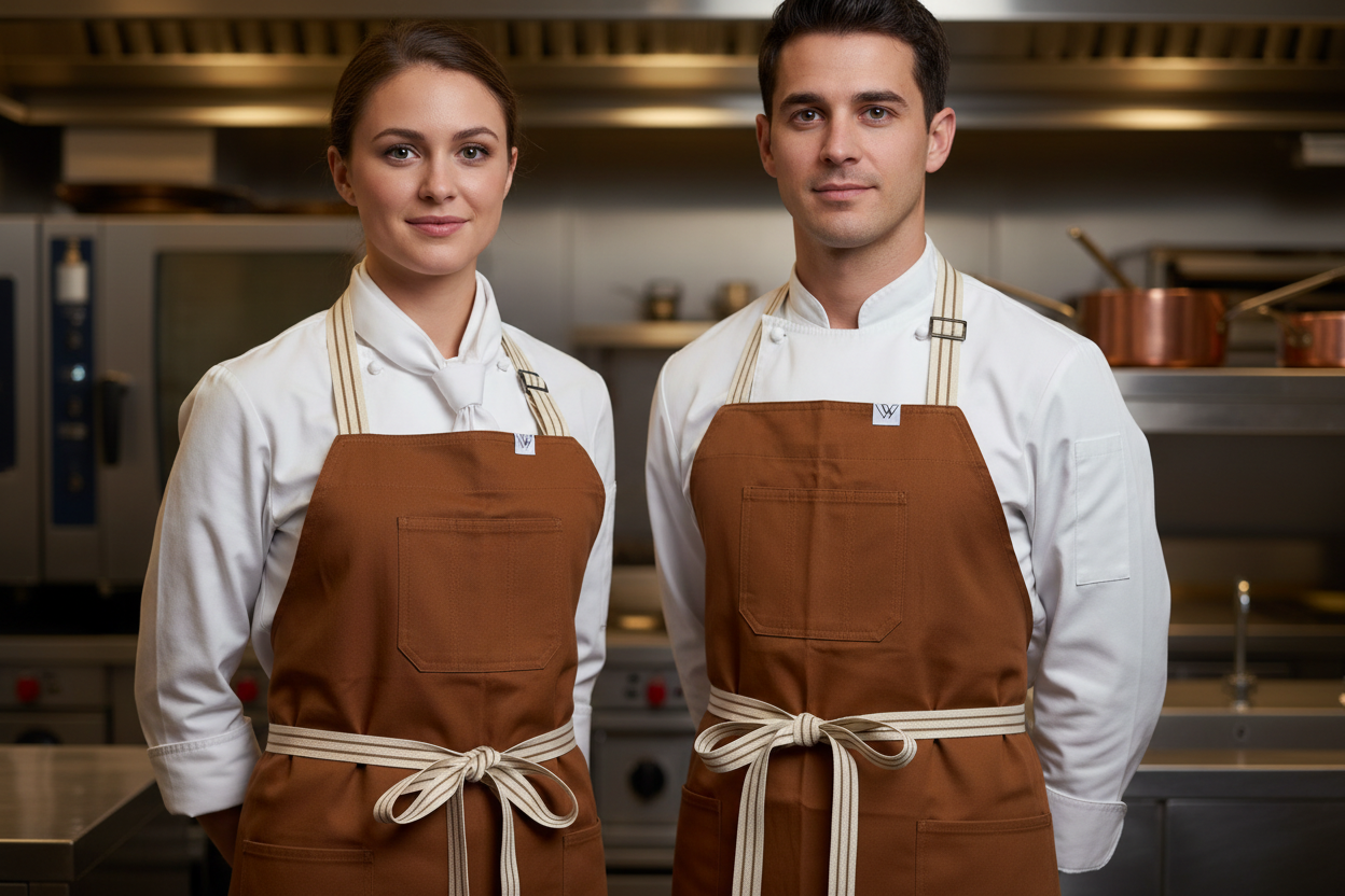 Vancouver 110 Apron (tan stripe strap)
