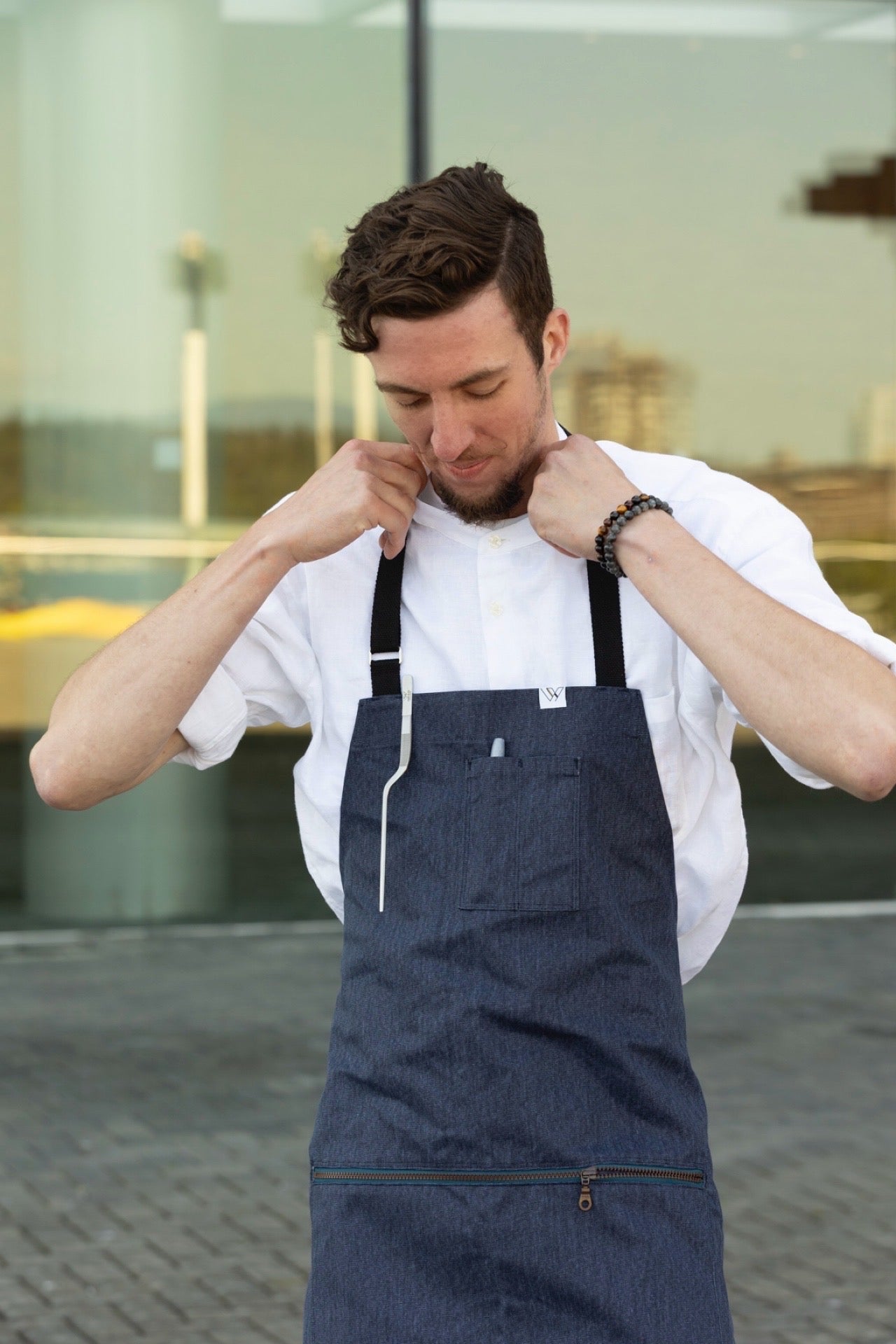 VANCOUVER 207 ZIPPER APRON