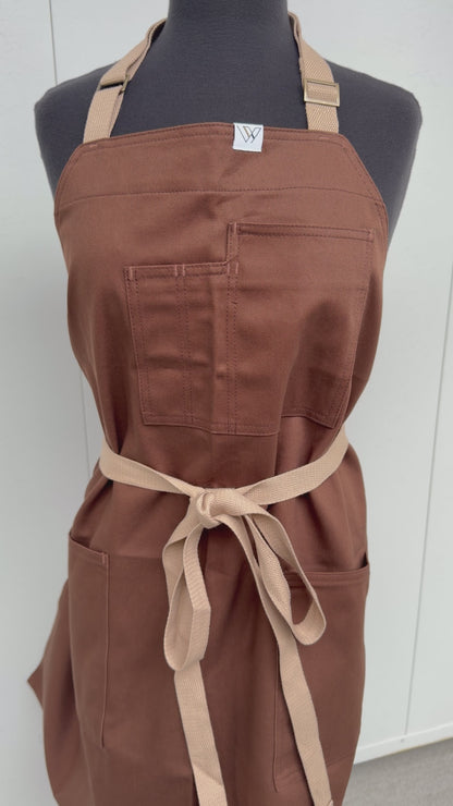 Vancouver 83 Apron (brown)