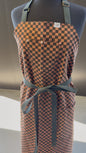 Seoul 02 Checker Gingham Workwear Apron