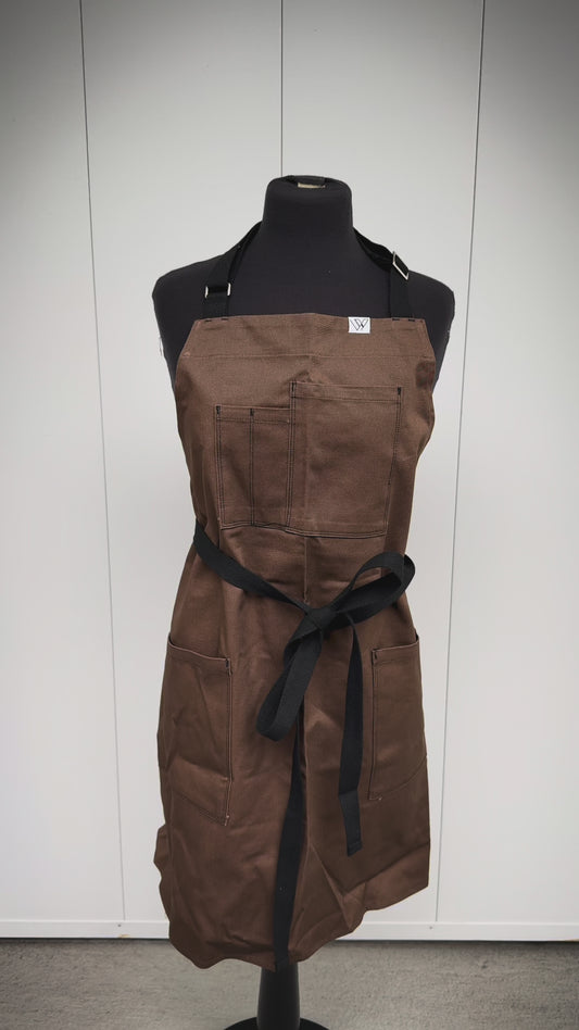 VANCOUVER 83 APRON BROWN